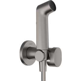 Bidē Maisītājs Hansgrohe Bidette 1jet S EcoSmart Iebūvējams, Ar Vadu 1250 Mm Un Turētāju, Hromēts Melns (29232340) | Bidet mixers | prof.lv Viss Online