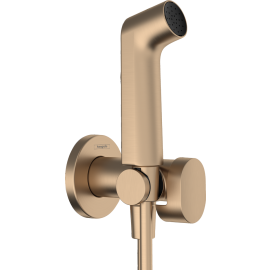 Bidē Maisītājs Hansgrohe Bidette 1jet S EcoSmart Iebūvējams, Ar Vadu 1250 Mm Un Turētāju, Bronza (29232140) | Bidet mixers | prof.lv Viss Online