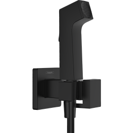 Bidē Maisītājs Hansgrohe Bidette 1jet E EcoSmart Iebūvējams, Ar Vadu 1250 Mm Un Turētāju, Melns (29233670) | Bidet mixers | prof.lv Viss Online