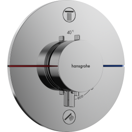 Dušas Termostata Virsapmetuma Daļa Hansgrohe ShowerSelect Comfort S Hroma (15554000) | Shower faucets | prof.lv Viss Online