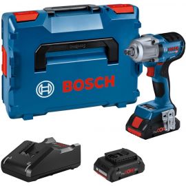 Akumulatora Trieciena Uzgriežņu Atslēga Bosch GDS 18V-450 PC 18V, 2x5Ah (06019K4103) | Screwdrivers and drills | prof.lv Viss Online
