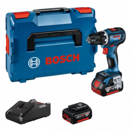 Akumulatora Urbjmašīna Bosch GSR 18V-90 C 2x4Ah, 18V (06019K6003) | Skrūvgrieži un urbjmašīnas | prof.lv Viss Online