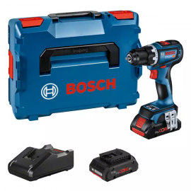 Bosch GSR 18V-90 C Cordless Drill Driver 2x4Ah, 18V (06019K6004) | Drilling machines | prof.lv Viss Online