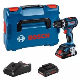 Bosch GSB 18V-90 C Cordless Combi Drill 2x4Ah, 18V (06019K6105) | Drilling machines | prof.lv Viss Online