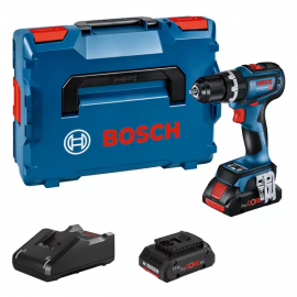 Аккумуляторный шуруповерт Bosch GSB 18V-90 C, 2x4Ah, 18V (06019K6105) | Сверлильные станки | prof.lv Viss Online