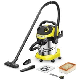 Celtniecības Putekļu Sūcējs Karcher WD 5 Control S 25/5/22 Dzeltens/Melns (1.628-384.0) | Уборка дома | prof.lv Viss Online