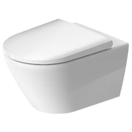 Piekaramais Tualetes Pods Duravit D-Neo Ar SC Vāku, Balta (55770900A1) | Tualetes podi | prof.lv Viss Online