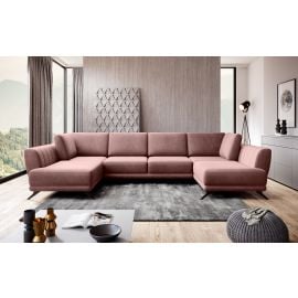 Eltap Larco Lukso Corner Pull-Out Sofa 191x362x90cm, Pink (CO-LA-24LU) | Living room furniture | prof.lv Viss Online