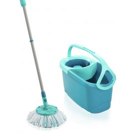 Leifheit Clean Twist Disc Mop Ergo Набор для мытья пола 35 см Серый, Зеленый (1052101) | Напольные коврики и щетки | prof.lv Viss Online