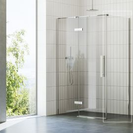 Ravak COPS 80 Shower Wall 195x80cm Transparent, Chrome (X9VV40A00Z1) | Shower doors and walls | prof.lv Viss Online