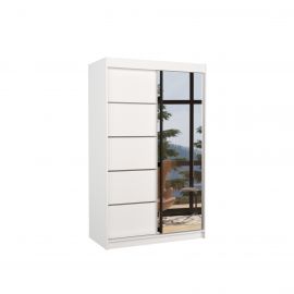 ADRK NICEA Wardrobe with Mirror 120x200cm | Adrk | prof.lv Viss Online