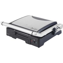 Ecg Electric Grill KG 300 DELUXE Black/Silver (EcgKG300DELUXE) OUTLET (OPEN PACKAGE) | Outlet | prof.lv Viss Online