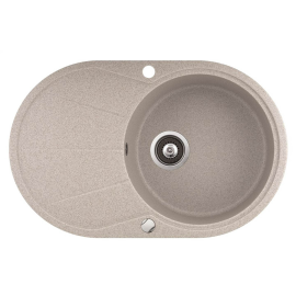 Virtuves izlietne Akvasanita Clarus SR101-110AW, Iebūvējamā, Akmens masa, Brūna (502242102) | Virtuves izlietnes | prof.lv Viss Online