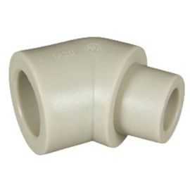 FPlast PPR Elbow 45° FM Grey | For water pipes and heating | prof.lv Viss Online