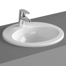 Vitra S20 43 Ванная комната Раковина 42.5x42.5см (1354660030001) | Раковины для ванных комнат | prof.lv Viss Online