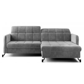 Eltap Lorelle Paros Corner Pull-Out Sofa 160x225x105cm, Grey (Lore_11) | Corner couches | prof.lv Viss Online