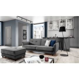 Eltap Bellis Cloud Reclining Sofa 90x220x83cm Grey (SO-BEL-04NU) | Living room furniture | prof.lv Viss Online