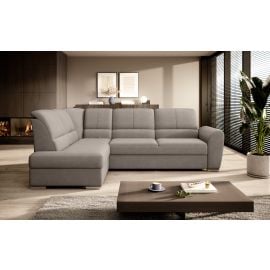 Eltap Siber Poco Corner Pull-Out Sofa 186x270x93cm, Grey (CO-SIB-LT-07PO) | Living room furniture | prof.lv Viss Online