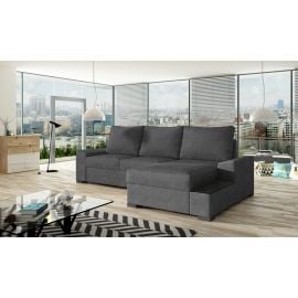 Eltap Black Soro Corner Pull-Out Sofa 165x245x90cm, Grey (Ng22) | Sofas | prof.lv Viss Online