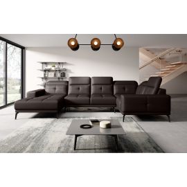 Eltap Neviro Softis Corner Sofa 201x350x77cm, Brown (CO-NEV-RT-66SOF) | Living room furniture | prof.lv Viss Online