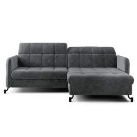 Eltap Lorelle Paros Corner Pull-Out Sofa 160x225x105cm, Grey (Lore_12) | Corner couches | prof.lv Viss Online