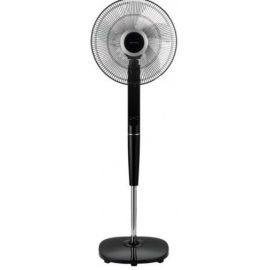 Nordic Home Grīdas Ventilators ar taimeri FT-528 Black (7333048048868) | Ventilatori | prof.lv