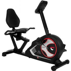 Christopeit Sport RS 3 Horizontal Exercise Bike Black/Red/Grey (CH1826) | Exercise bikes | prof.lv Viss Online