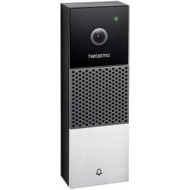 Viedais Video Domofons Netatmo Smart Video Doorbell Black/Gray (NDB-EC) | Pastkastītes, domofoni, durvju zvani | prof.lv Viss Online
