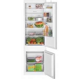 Встраиваемый холодильник с морозильной камерой Bosch KIV87NSE0, белый | Iebūvējamie ledusskapji | prof.lv Viss Online
