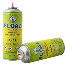 Баллон Elgaz ELG-520 газовый 220 г | Инструменты для сантехники | prof.lv Viss Online