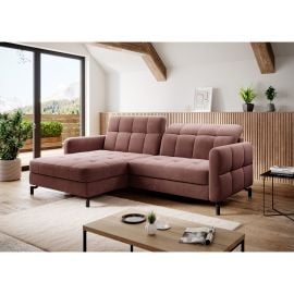 Eltap Lorelle Kronos Corner Pull-Out Sofa 160x225x105cm, Pink (Lore_142) | Corner couches | prof.lv Viss Online