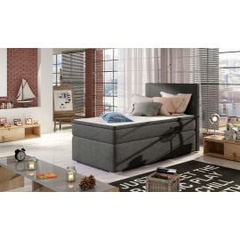 Кровать Eltap Rocco Sawana с подъемным механизмом, 205x90x126 см, левая, серого цвета (ROC_04_L) | Односпальные кровати | prof.lv Viss Online
