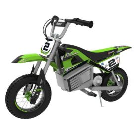Детский электромотоцикл Razor Dirt Rocket SX350 McGrath Зеленый/Черный (845423020804) | Отдых для детей | prof.lv Viss Online