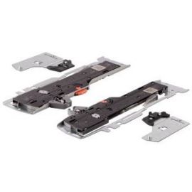Blum Tip-On Blumotion Mechanism Set L5, 350-650mm, 25-65kg, Black (T60B3560) | Accessories for drawer mechanisms | prof.lv Viss Online