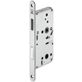 Hafele Magnetic Door Lock WC, Brushed Stainless Steel (911.07.281) | Door locks | prof.lv Viss Online