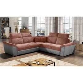 Eltap Federico Kronos/Paros Corner Pull-Out Sofa 268x268x102cm, Pink (Fed_05) | Living room furniture | prof.lv Viss Online