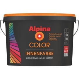 Dispersijas Krāsa Alpina Color Innenfarbe Base 1 Balta Matēta | Krāsas, lakas, antiseptiķi, eļļas | prof.lv Viss Online