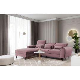 Eltap Foble Velvetmat Corner Pull-Out Sofa 196x267x100cm, Red (CO-FOB-LT-24VE) | Corner couches | prof.lv Viss Online