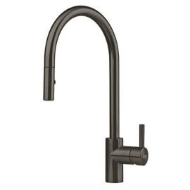 Franke Eos Neo Kitchen Sink Mixer with Pull-Out Spout, Anthracite Grey (115.0628.256)