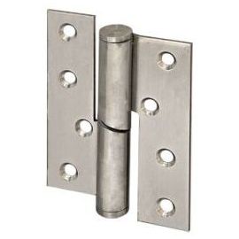 Hafele Door Handle 102x76mm, Right, Silver (926.26.303) | Hafele | prof.lv Viss Online