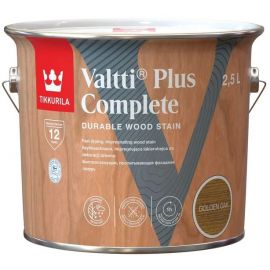 Tikkurila Valtti Plus Complete Wood Stain for Exterior Surfaces, Matt, Oak Golden Oak | Tikkurila | prof.lv Viss Online