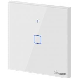 Sonoff T2EU1-RF Wireless Touch Wall Switch with RF Control White (M0802030009) | Smart lighting and electrical appliances | prof.lv Viss Online
