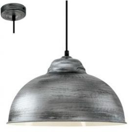 Truro 2 Kitchen Lamp 60W, E27 Silver (252505) | Kitchen lamps | prof.lv Viss Online