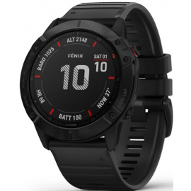 Viedpulkstenis Garmin Fenix 6X Pro Black (010-02157-01) | Mobilie telefoni un aksesuāri | prof.lv Viss Online