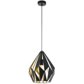 Carlton 1 Kitchen Lamp 60W, E27 Black/Gold (152519) | Kitchen lamps | prof.lv Viss Online