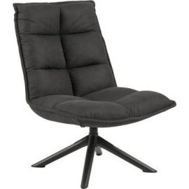 Кресло для отдыха Home4You Storm, черное | Диваны | prof.lv Viss Online