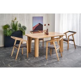 Стол раскладной Halmar Elefante 160x100 см, светло-коричневый | Деревянные столы | prof.lv Viss Online