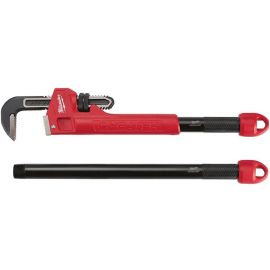 Milwaukee Cheater Pipe Wrenches 250/450/600mm, Red/Black (48227314) | Pipe wrenches | prof.lv Viss Online