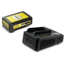 Зарядное устройство + аккумулятор Li-ion 18V, 2.5Ah Karcher 2.445-062.0 | Аккумуляторы и зарядные устройства | prof.lv Viss Online