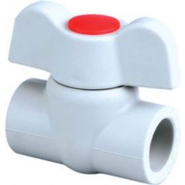 Pipelife PPR Ball Valve with T-handle White | Melting plastic pipes and fittings | prof.lv Viss Online
